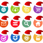 Christmas Social Icons !!!!